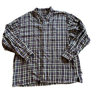 Polo Jeans Company Ralph Lauren Mens XL Red White & Blue Flannel See Pictures